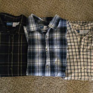 Old Navy Everyday Shirt lot of 3 Size M